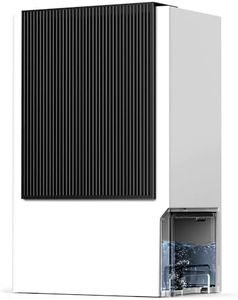 EasyAcc Dehumidifier, 100 oz 1000 Sq.ft Desiccant Rotary Dehumidifiers with Drain Hose, 85oz Tank, Ultra Quiet, Auto Shut off,Timer, Defrost, Dehumidifiers for Basement Home Bedroom RV