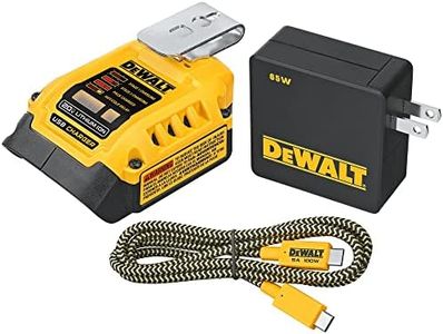 DEWALT Battery Charger and USB Wall Charging Kit (DCB094K)