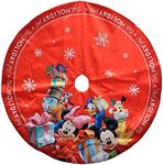 Kurt S. Adler 48-Inch Disney Mickey and Friends Tree Skirt, Multi