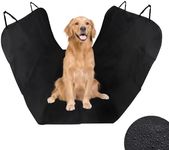 Amiss Dog Car Seat Cover for Back Seat, Dog Hammock for Car, Waterproof Material, Scratchproof Nonslip, Soft Pet Back Seat Covers for Car, Fits for Cars/SUV/Trucks, Pet Travel Accessories