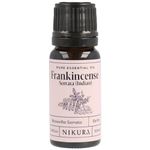 Nikura Indian Frankincense (Serrata) Essential Oil - 10ml | 100% Pure Natural Oils | Perfect for Aromatherapy, Diffusers, Humidifier, Bath | Great for Self Care, Skin | Vegan & UK Made