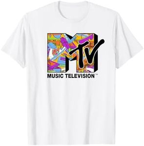 MTV Retro 90's Collectibles Logo Maglietta