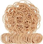 AIWOQI Rubber Bands Size16 Elastic Rubber Band #16 Light brown 600Pcs rubber bands office supplies File Folders Litter Box