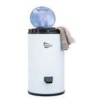 Leisurewize | Portable 230v Heavy Duty Low Wattage 6kg Spin Dryer | 2800 RPM | Steel Drum | Student Camping Caravan Motorhome Dryer | Energy-Efficient (LW642)
