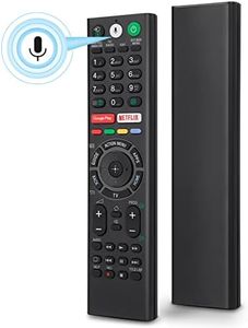 Voice Replacement Remote for Sony-TVs and Bravia-TVs，for All Sony 4K UHD LED LCD HD Smart TVs