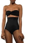 BUTTCHIQUE Super Edge Targeted & Effective Tummy Control (X-Large Size, Black Colour) Shapewear for Natural Contour & Compression