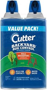 Cutter Backyard Bug Control Outdoor Fogger (2 Pack), Kills Mosquitoes, Fleas & Listed Ants, 16 fl Ounce