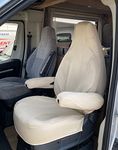 To fit a Fiat Ducato motorhome 2 front seat covers (Sunlight Scales)