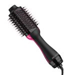 REVLON One-Step Volumizer Enhanced 1.0 Hair Dryer and Hot Air Brush | Now with Improved Motor | Amazon Exclusive (Black)