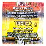 Trustex Ribbed and Studded Latex Condoms -25 Count