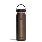 HYDRO FLASK - Lightweight Water Bottle 946 ml (32 oz) Trail Series - Vacuum Insulated Stainless Steel Reusable Water Bottle with Leakproof Flex Cap - Wide Mouth - BPA-Free - Obsidian