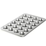 Nordic Ware Naturals Petite Cakes Mini Muffin Pan - Silver