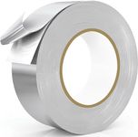 ELK Aluminum Foil Tape for Metal Repair, Air Ducts, Insulated Pipes, HVAC, Sealing Ductwork - Vapor, Exhaust and Heat Resistant Safe - Professional Grade Insulation Sealer (Silver, 1.88 in x 150 ft)