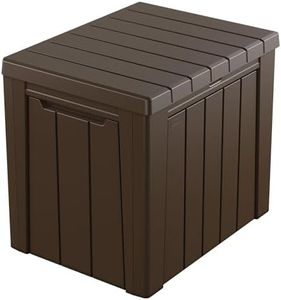 Keter Urban Storage Box, 113 Litre Capacity, Brown