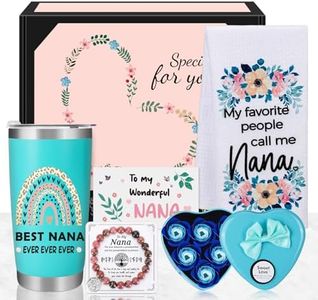 Weming Gifts for Nana, Drinking Cup Gift Basket, Nana Birthday Gifts, Best for Christmas Thanksgiving Mothers Day from Grandkids Granddaughter, New Grandma Gifts First Time, Gifts For Grandmother