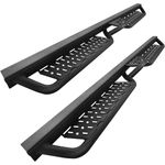 Running Boards Compatible with 2005-2023 Toyota Tacoma Double Cab with 4 Full-Size Doors. Heavy Duty Carbon Steel Nerf Bars Side Steps Running Boards for Toyota Tacoma.