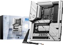 MSI Z790 Project Zero Gaming Motherboard (Support 14th/13th/12th Gen Intel Processors, LGA 1700, DDR5, PCIe 5.0, M.2 Slots, 2.5Gbps LAN, USB 3.2 Gen2, Wi-Fi 7, ATX)