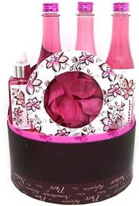 Scented Secrets Pella Sana Premium Bath Set Gift Set, Lily, 5-pieces