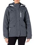 Arctix Women's Daybreak Insulated Jacket, Steel Melange, 3X (24W-26W)