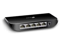 TP-Link 5 Port Gigabit Ethernet Network Switch Hub | Plug and Play | Desktop or Wall-Mount | Plastic Case Ethernet Splitter | Fanless | Traffic Optimization | Unmanaged (TL-SG1005D)