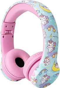 Snug Play+ Kids Headphones with Volume Limiting for Toddlers (Boys/Girls) - Unicorns