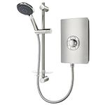 Triton Style 3 8.5kW Electric Shower - Brushed Steel (Aspirante, Collection 2)