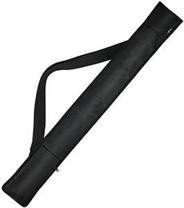 Cosmos Billiard Pool Cue Stick Carrying Case Bag Snooker Cue Stick Storage Pouch Holder for 1/2 Billiard Cue Stick (Holds 1 Butt / 1 Shaft) (Black Color)