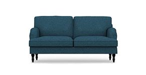 comfortly 2-Seat Sofa Slipcover Replacement Hand Made Compatible with STOCKSUND Couch - COVERS ONLY (Heavy Duty - Blue)