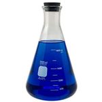 PYREX, 2000ml Erlenmeyer Flask with Rubber Stopper (Single)