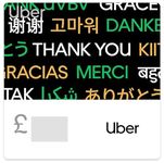 Uber (Thank You) - UK Redemption - Delivered via Email