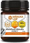 Manuka Lab Certified MGO 40+ (250g) Manuka Honey - Pure and Nourishing Natural Energy Booster Honey, Authentic and Premium Quality Honey from New Zealand, Alternative to Sugar, Manuka Honey 250g