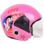 ASR Ahad Safety Riders Ezee Kids Helmet Baby Helmet for Boys & Girls, Bicycle Kids Helmets Ages 3-8 for Cycling, Adjustable Helmets for Kids 3 to 8 Years Old Baby (Pink)(Non motoriesed)