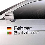 Personalised Car Sticker Set with Name Country Flag Driver Passenger Car Accessories Name Sticker Flag Desired Text Racing Rally Sticker