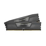 CORSAIR VENGEANCE DDR5 32GB (2x16GB) DDR5 6000MHz CL36 AMD EXPO Intel XMP iCUE Compatible Computer Memory – Grey (CMK32GX5M2E6000Z36)