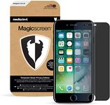 MediaDevil Screen Protector for iPhone 8 Plus and iPhone 7 Plus - Tempered Glass Privacy Security Filter (2-Pack)