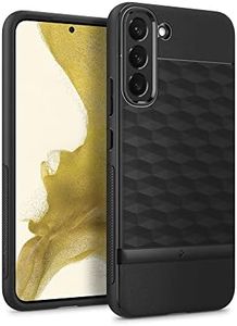 Caseology Custodia Parallax compatibile con Samsung Galaxy S22 Plus 5G – Nero opaco