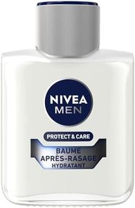 NIVEA MEN Protect & Care Baume Après-Rasage Hydratant (1 x 100 ml), Soin Après-Rasage enrichi en Vitamine E & Aloe Vera, Soin visage pour homme apaisant