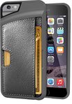 Smartish iPhone 6/6s Wallet Case - Wallet Slayer Vol. 2 [Slim Protective] Credit Card Holder for Apple iPhone 6s/6 (Silk) - Gunmetal Gray