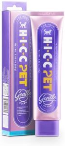 HICC PET Hypoallergenic 4-Enzymatic Dog Toothpaste - Gentle Clean for Sensitive Gums - Plaque & Tartar Control Toothpaste for Fresh Breath - Soothing Oral Care - Chicken & Mint, 2.82 oz