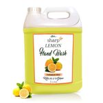 FLOH Liquid Soap Handwash Refill Can 5000ml| Gentle Hand For Sensitive / Dry skin Wash with Natural Goodness of Lemon & Glycerine | For Soft Moisturized Skin, Washes Away Germs | Soft on Hands | Cleanses Protect | (Lemon)