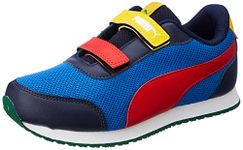 Puma Unisex-Kid Axel V2 Ps Team Royal-Peacoat-Spectra Yellow Sneaker - 2UK (39461001)