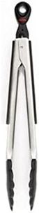 OXO 1054627 Good Grips Tongs with Nylon Head, 9-Inch/ 23 cm, Stainless Steel