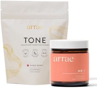 Arrae Lean & Define Duo MB-1 + Tone Gummies for Metabolic Support and Body Composition