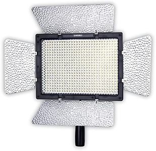 YONGNUO YN600L LED Video Light, with Adjustable Color Temperature 3200K-5600K, for Canon Nikon Pentax Olympus Samsung Panasonic JVC etc. Black