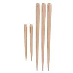 Weaving Needle 5Pcs Diy Wooden Big Eye Knitting Needles Tapestry Weaving Crafts Tools Wooden Big Eye Knitting Needles