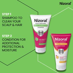 Nizoral Scalp Soothing Shampoo, Aloe Vera – 24h Relief for Itchy, Sensitive Scalp, 200ml