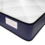 TWINKLE SLEEP Kids' Memory Foam Mattress - 4ft Small Double | Blue | Gentle 20cm Thick Support for Deep Sleep | Orthopaedic Design for Body Alignment & Comfort | Breathable, Hypoallergenic & UK Made