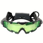 Green Lens LED Light Adjustable Night Vision Goggles Lens Green Goggles Kids Toys