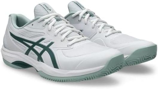 ASICS Mens Game Ff Clay/Oc Sneaker, White Dark Neptune, 8.5 UK