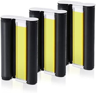 Ricambio KP-108IN 3115B001(AA) KP-36IN Cartuccia d'inchiostro, compatibile con Canon Selphy CP CP1500 CP1300 CP1200 CP1000 CP910 CP900 CP810, 3 cartucce 100 x 148mm (senza carta fotografica)